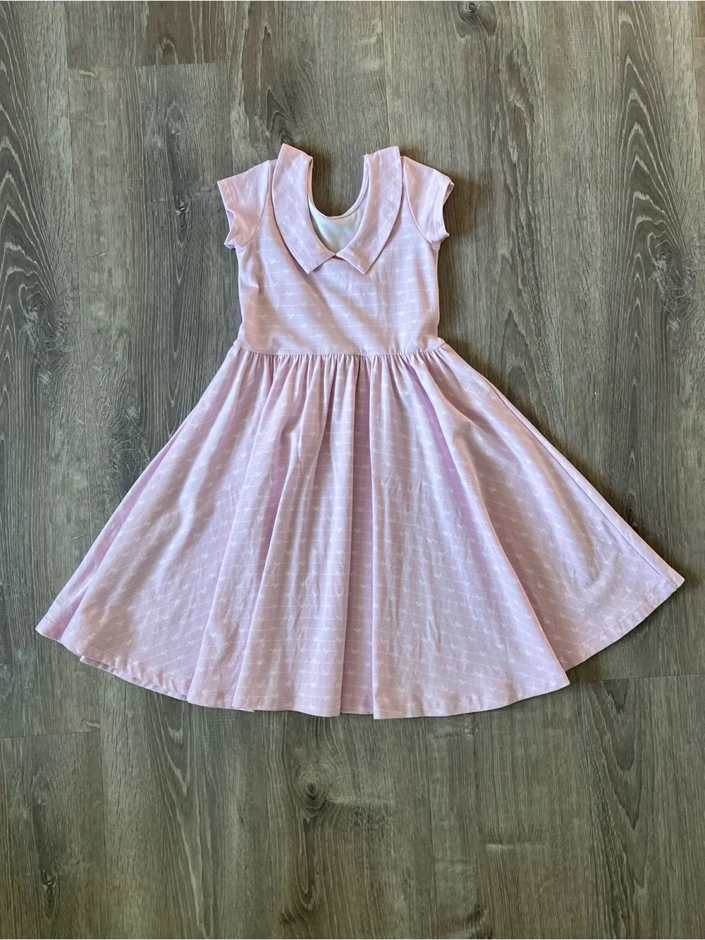 Alice + Ames Lilac Bow Peter Pan Ballet Dress